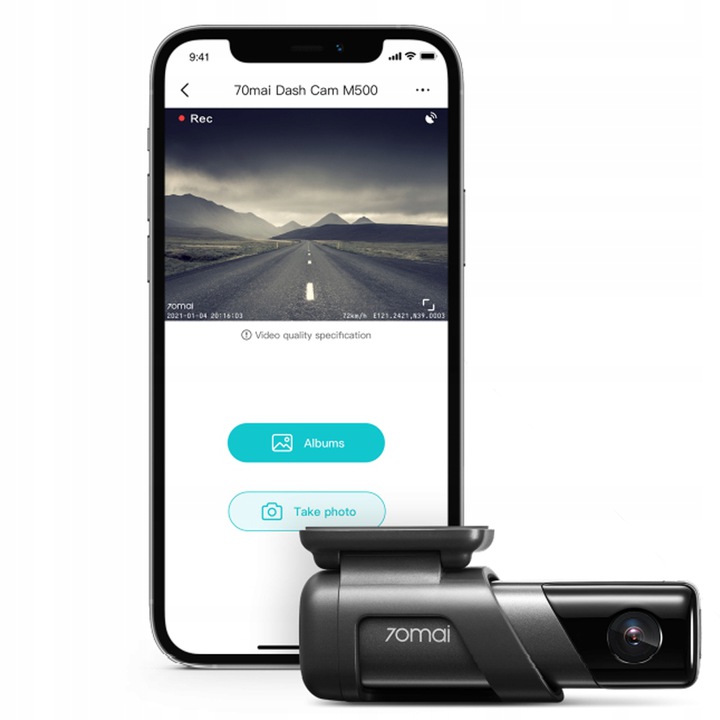 70mai Dash Cam M500 w sprzeday od 14 marca