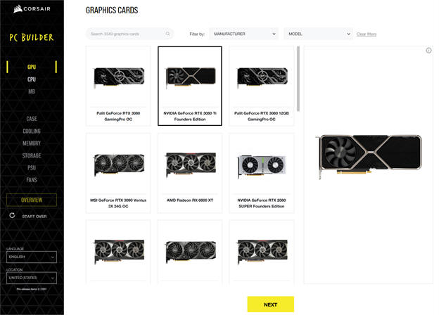 CORSAIR uruchamia kreator dla konstruktorów komputerów
