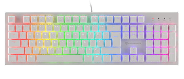 Genesis Thor 303 RGB (TKL) - mechanik z wymiennymi przełącznikami
