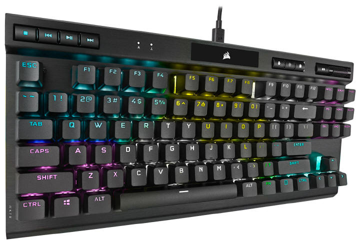 CORSAIR - optyczny mechanik K70 RGB TKL