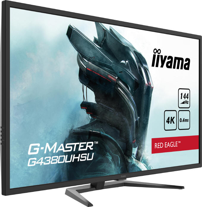 iiyama G-Master G4380UHSU-B1 Red Eagle - 43-calowy monitor 4K