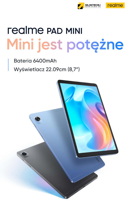 realme prezentuje swój najnowszy tablet - Pad mini