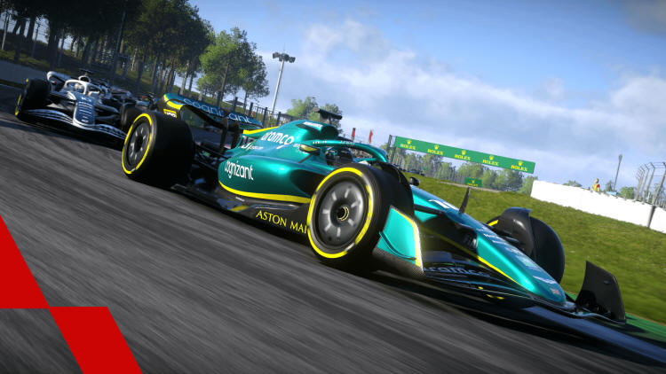 F1 22 od EA SPORTS prezentuje pierwszy przejazd po torze w Miami