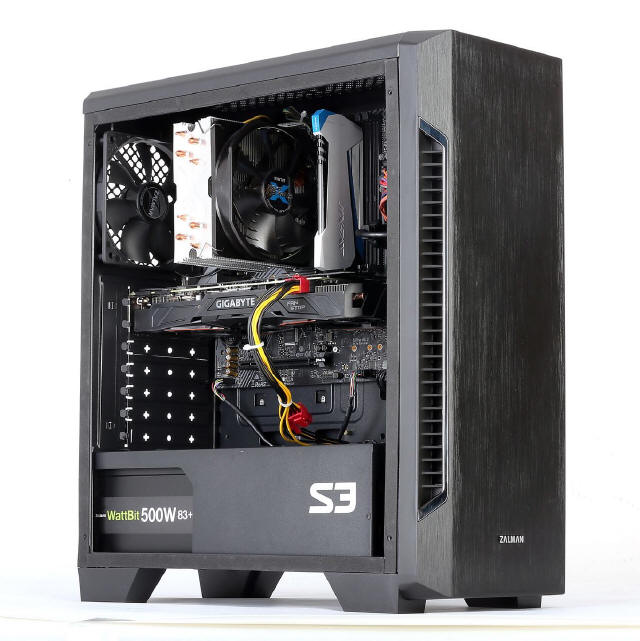 Zalman S3 TG - przestronna obudowa z trzema wentylatorami