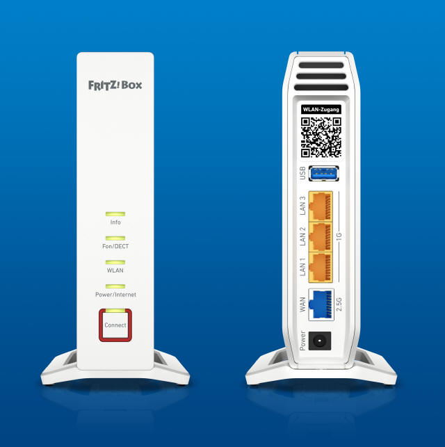 FRITZ!Box 4060 - trjzakresowy router z Wi-Fi 6, DECT i mesh