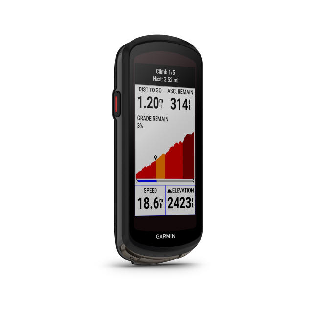 Garmin Edge 1040 Solar - pierwszy komputer rowerowy