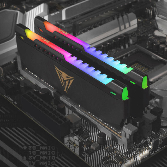 PATRIOT  VIPER STEEL RGB LOW Latency DDR4