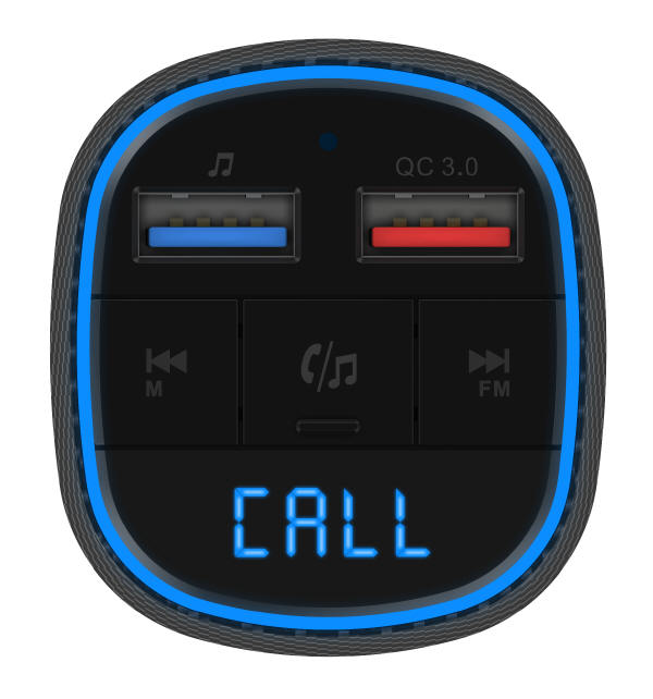 Zestawy głośnomówiące NAVITELR z transmiterem FM i Bluetooth