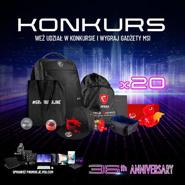 MSI organizuje konkurs na swoje 36-lecie działalności