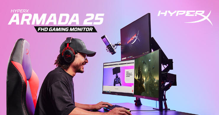 HyperX zapowiada nową linię monitorów gamingowych
