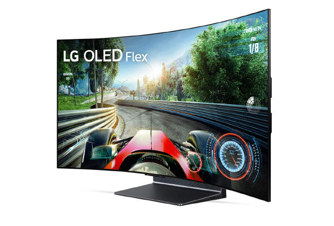 LG OLED Flex - 42‑calowy telewizor OLED z wyginanym ekranem