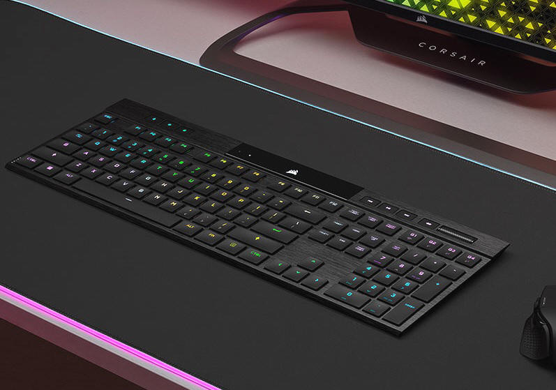 CORSAIR K100 AIR - bezprzewodowa, mechaniczna klawiatura gamingowa