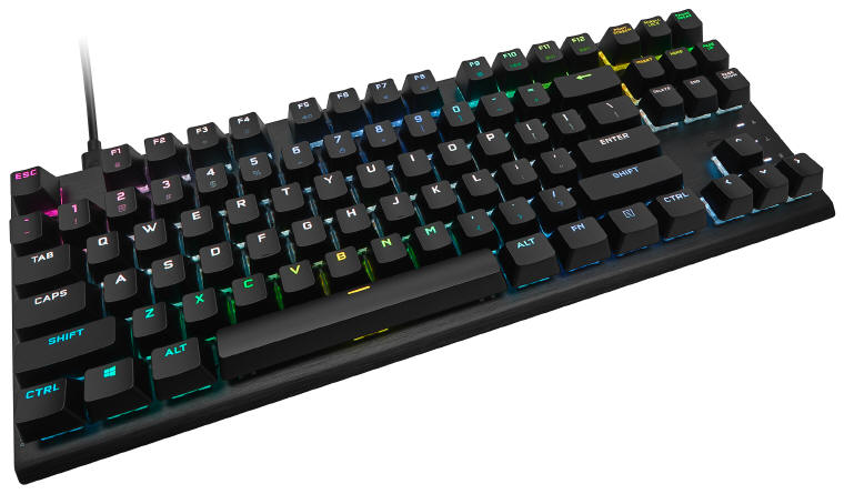 CORSAIR K60 PRO TKL z optycznymi przełącznikami klawiszy