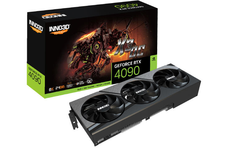 INNO3D prezentuje karty graficzne GeForce RTX 4090 i RTX 4080