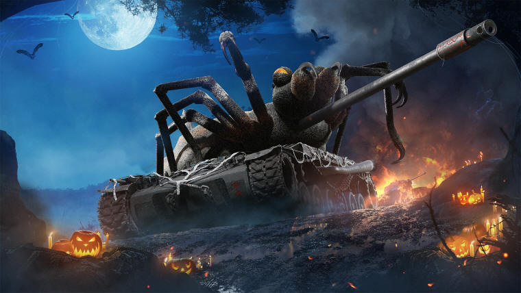 Halloween w świecie gier World of Tanks
