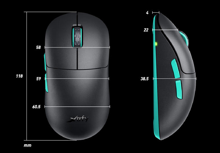 Xtrfy M8 Wireless - bezprzewodową mysz dla graczy