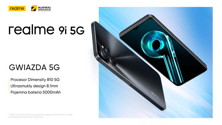 realme 9i 5G – nowy smartfon, ju w Polsce