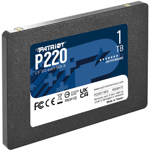 Patriot P220 - topowe dyski SSD SATA w przystpnej cenie