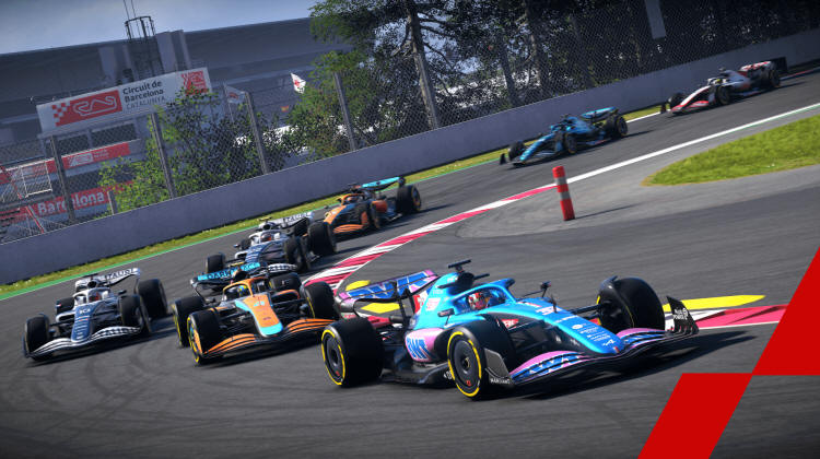 F1 22 od EA SPORTS prezentuje pierwszy przejazd po torze w Miami