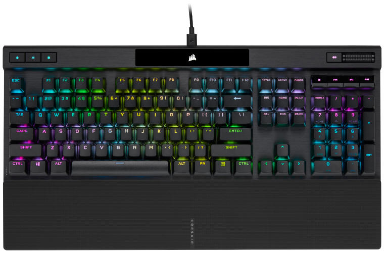 CORSAIR K60 PRO TKL z optycznymi przełącznikami klawiszy