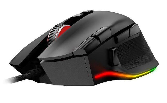 AGON AGM600 - 10-przyciskowa mysz gamingowa