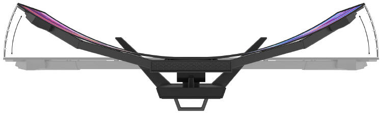 CORSAIR OLED CORSAIR XENEON FLEX 45-cali...