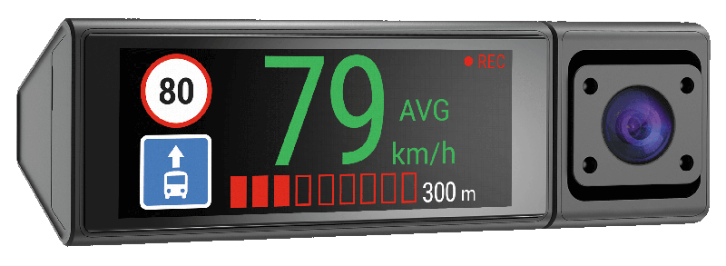 NAVITEL RC3 PRO wideorejestrator samochodowy z 3 kamerami
