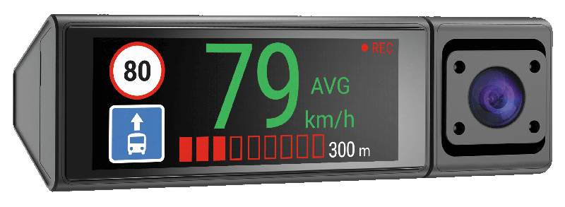 NAVITEL RC3 PRO wideorejestrator samochodowy z 3 kamerami 