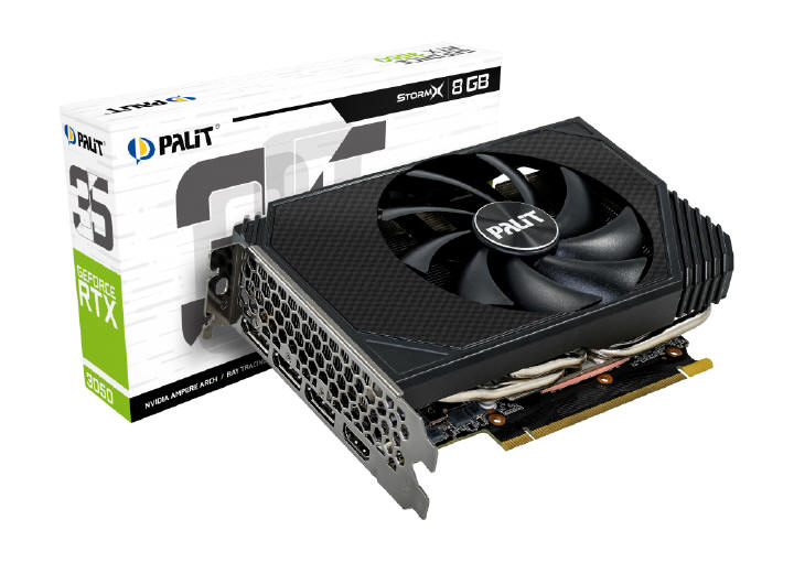 Palit prezentuje karty GeForce RTX 3050 Dual i StormX