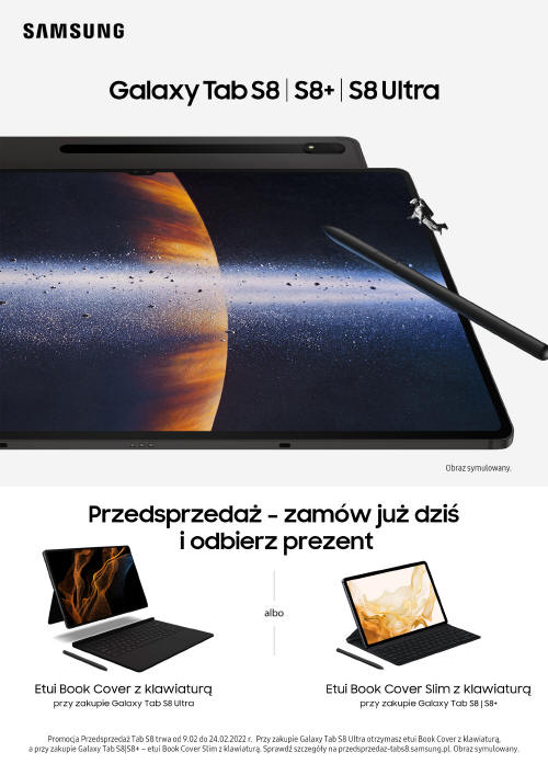 Samsung - Najnowsza seria tabletów Galaxy Tab S8