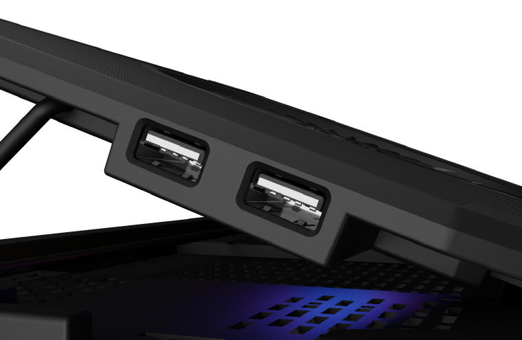 Genesis Oxid 850 RGB - chodzenie laptopa...