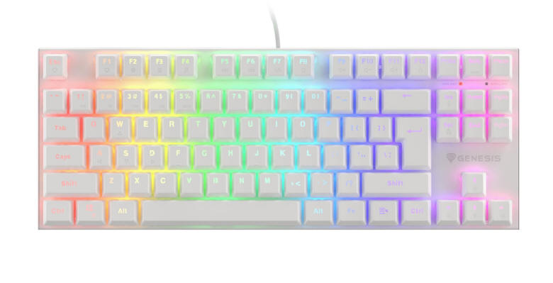 Genesis Thor 303 RGB (TKL) - mechanik z wymiennymi przełącznikami