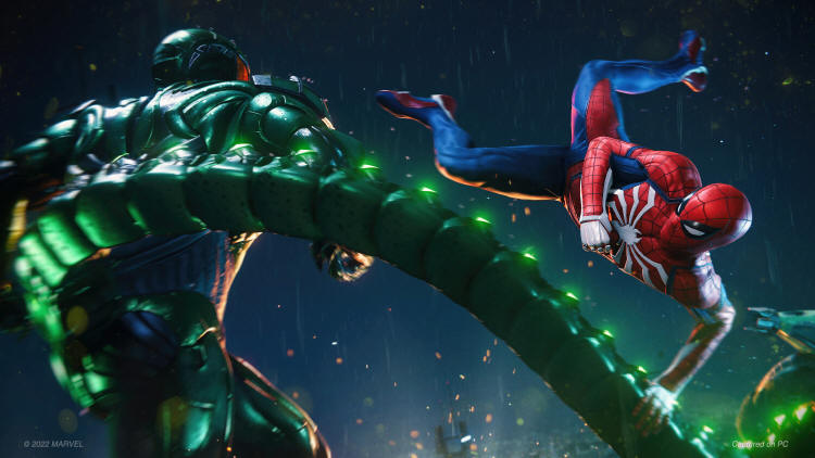 Usprawnienia graficzne zastosowane w Marvel’s Spider-man Remastered
