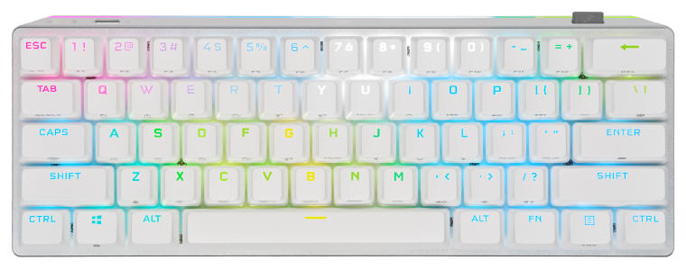 CORSAIR K60 PRO TKL z optycznymi przełącznikami klawiszy