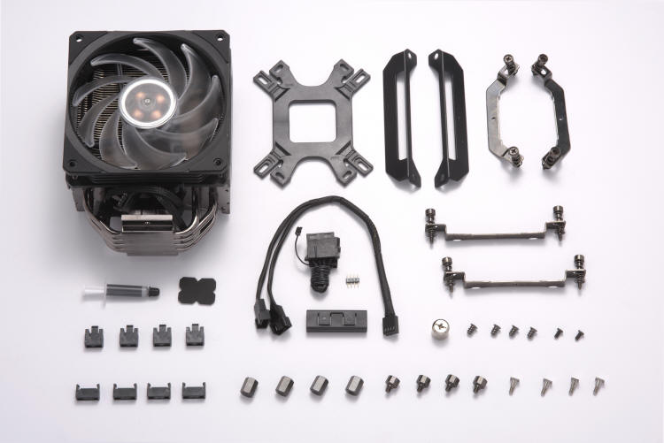 Cooler Master Hyper 212 RGB Black Edition z obsug LGA1700