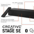 Obrazek Creative Stage SE - Listwa dźwiękowa z technologią Bluetooth