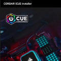 Obrazek CORSAIR przedstawia ulepszone iCUE i wtyczkę Elgato Stream Deck