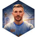 Obrazek Gwiazda futbolu Lukas Podolski w grze World of Tanks Blitz