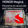 Obrazek HONOR Magic6 - algorytm LLM i procesor Snapdragon 8 Gen 3