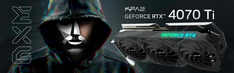 KFA2 - karty graficzne GeForce RTX 4070 Ti serii EX Gamer, SG i ST