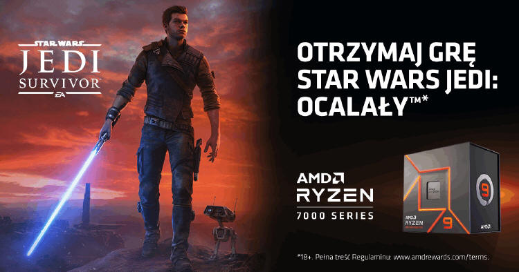 Promocja AMD - Star Wars Jedi: Ocalały gratis z Ryzenami 7000