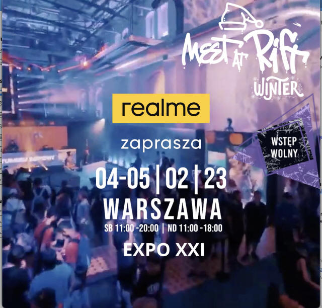 realme zaprasza na Meet At Rift