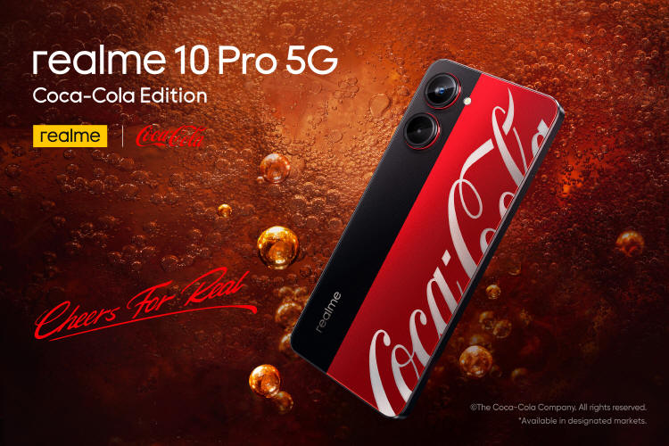 realme 10 Pro 5G Coca-Cola Edition