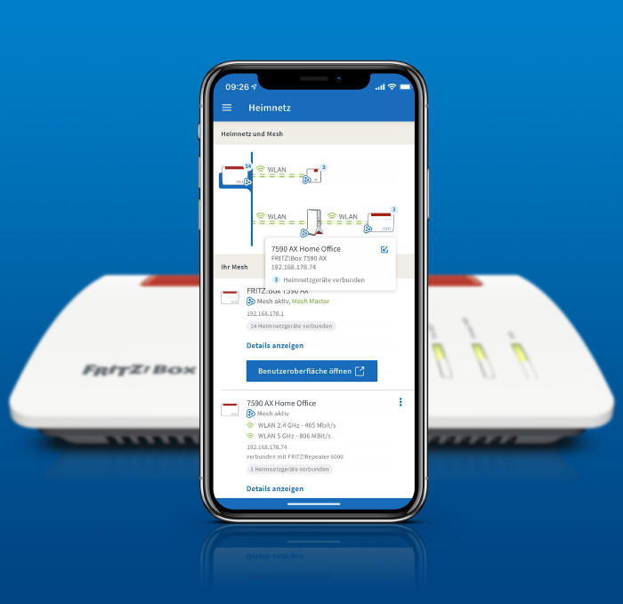 FRITZ!OS 7.50 przynosi nowe funkcje dla aplikacji FRITZ!App