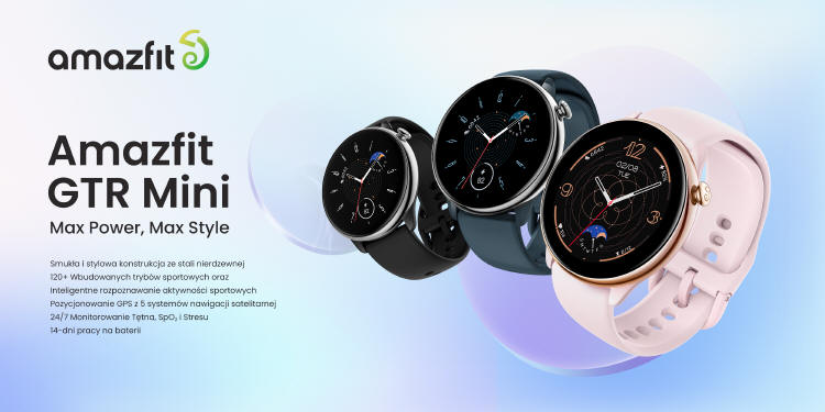 Amazfit prezentuje GTR Mini