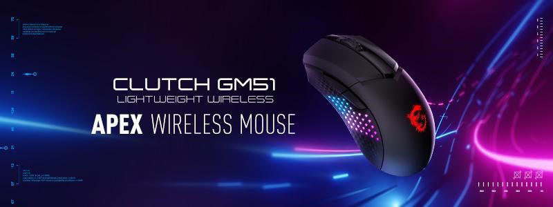 MSI prezentuje flagową serię myszy CLUTCH GM51 LIGHTWEIGHT