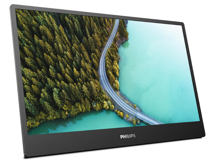 Philips 16B1P3302D - Mobilny monitor ze złączami USB-C