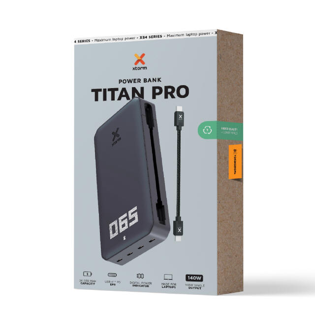 Xtorm powerbank XB402 Titan z Power Delivery o mocy 140 W