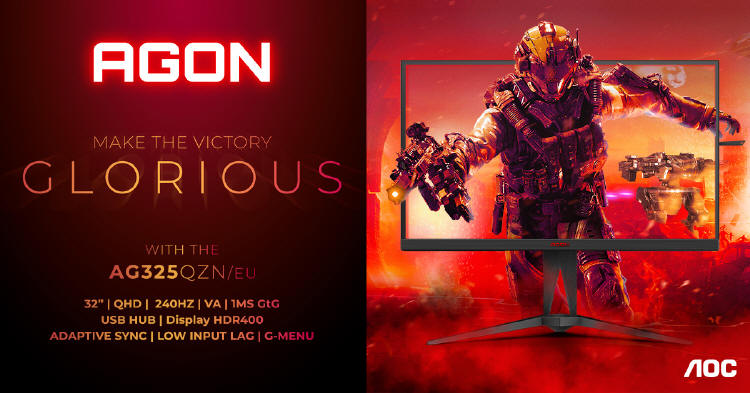 AGON by AOC AG325QZN/EU Fast VA