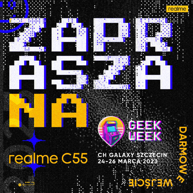 realme - Wpadnij na Geek Week, podejmij wyzwanie i zgarnij nagrody